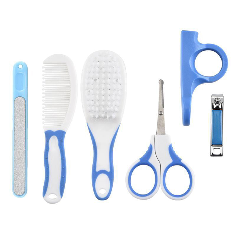 6 pcs Nail Clipper Set For Baby - Blue