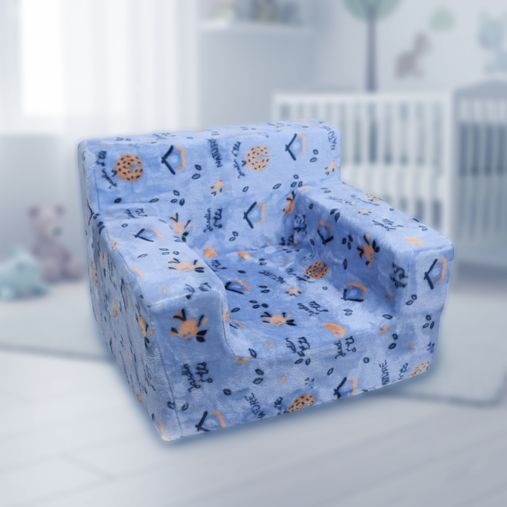 Little Lounger Baby Sofa - Blue