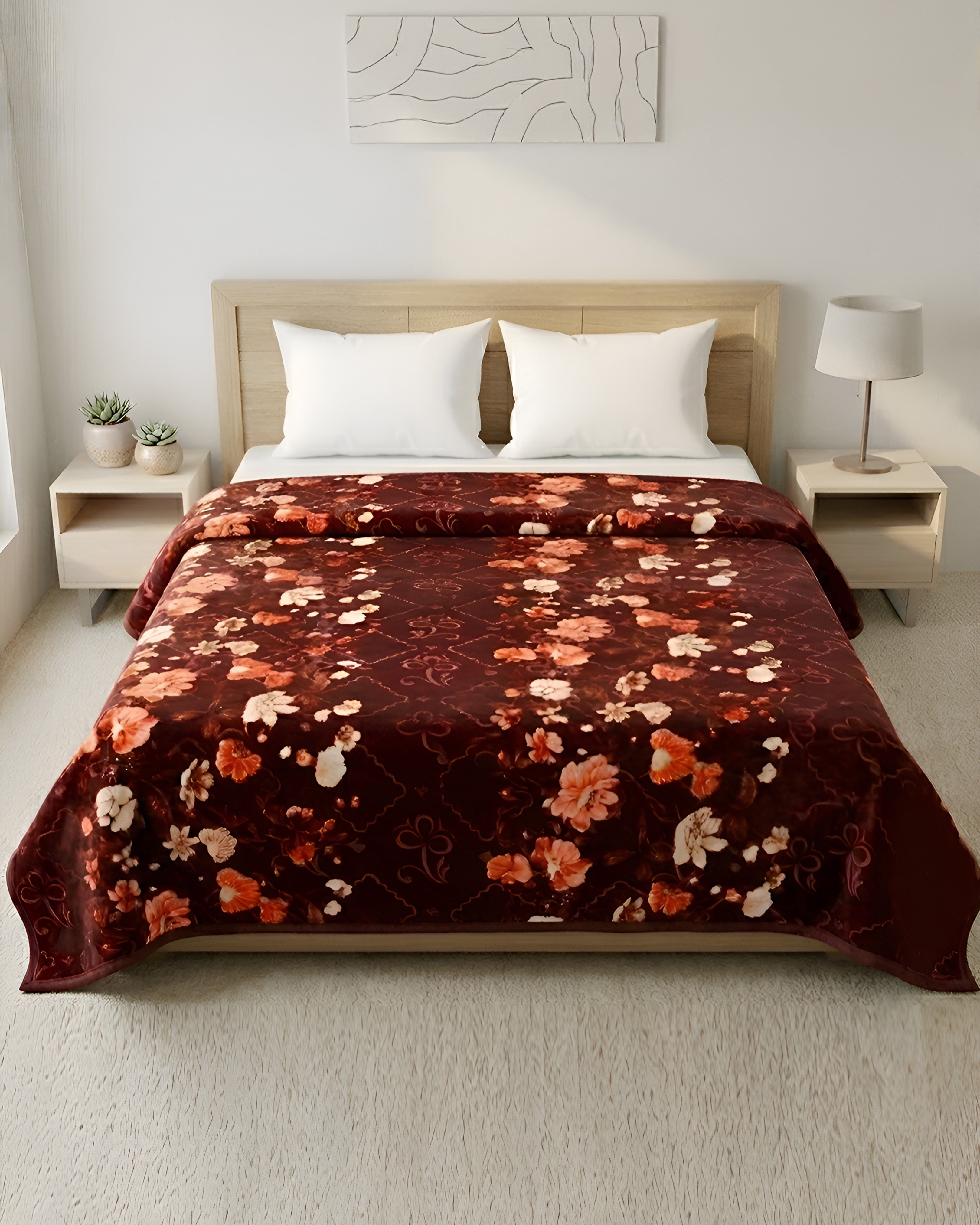 Wonder Flannel AC Blanket - Bronza