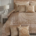 Shahnoor Bed Set 10 Pieces-Zarrin
