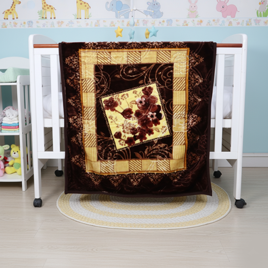 Royal Double Decker Baby Blanket- ChocoNest