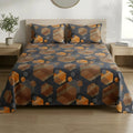 Bed Sheet Fantasy King Bed- Carbon Comb