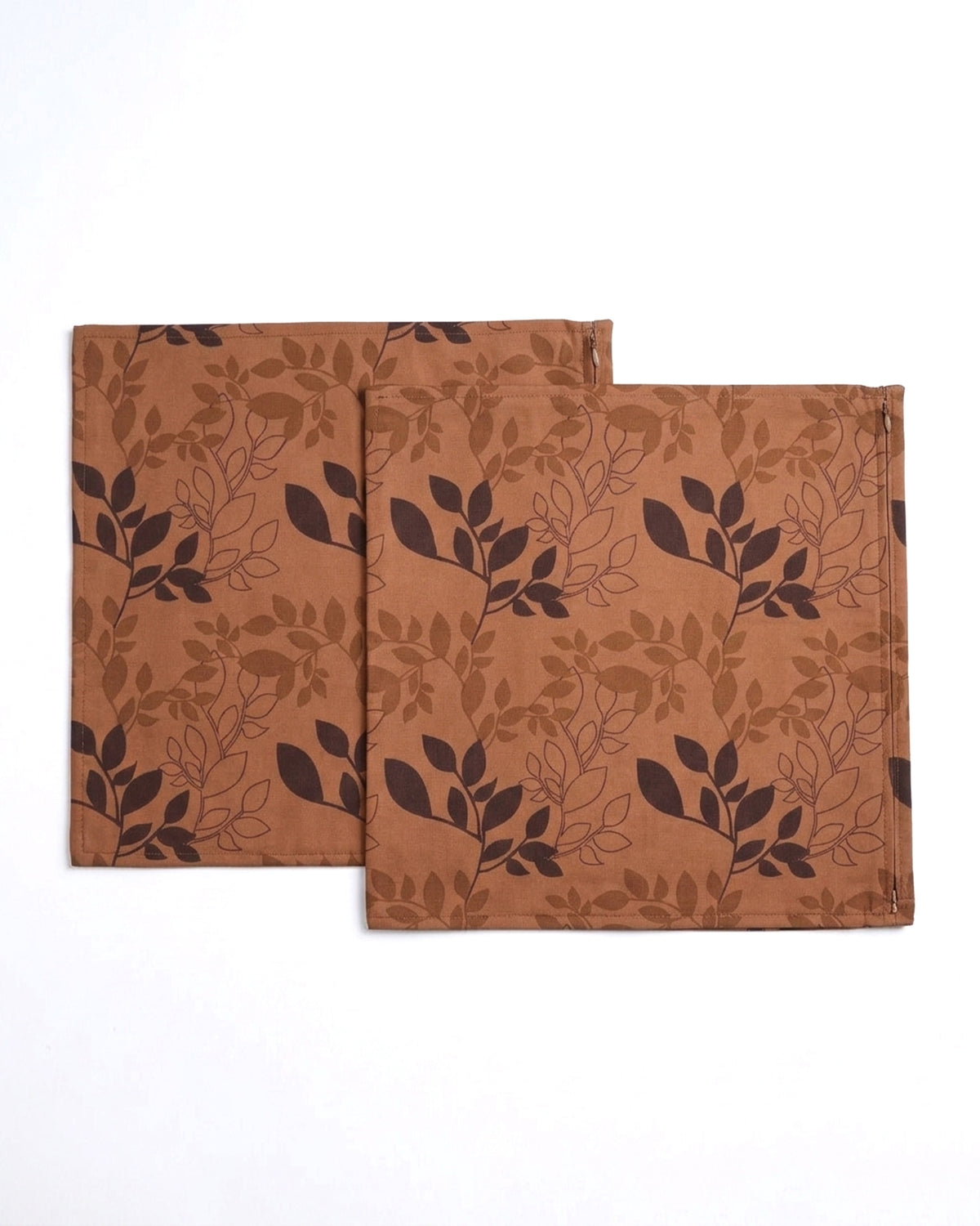 Pack of Printed Cushion Covers-Ochre