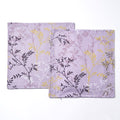 Pack of Printed Cushion Covers-Mauve