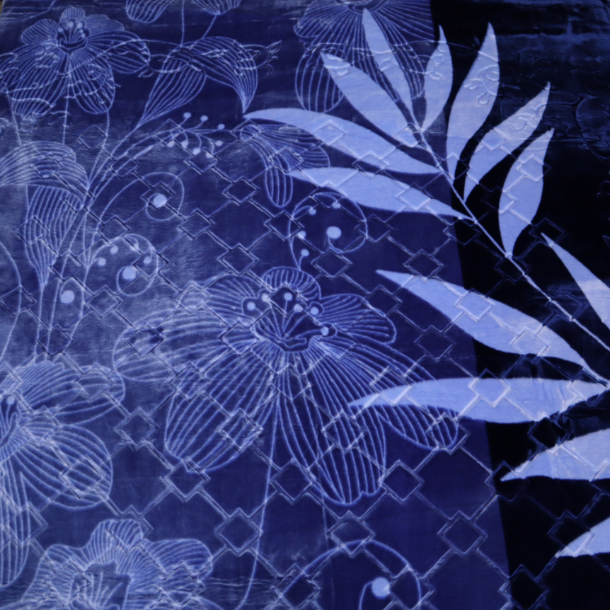 Moonlight Cloudy Bed Blanket - Sapphire Haven