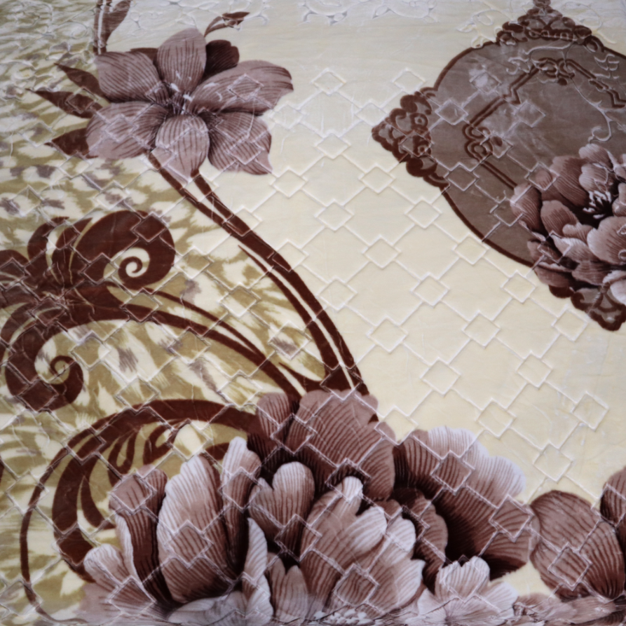 Moonlight Cloudy Bed Blanket - Sunlit Bloom