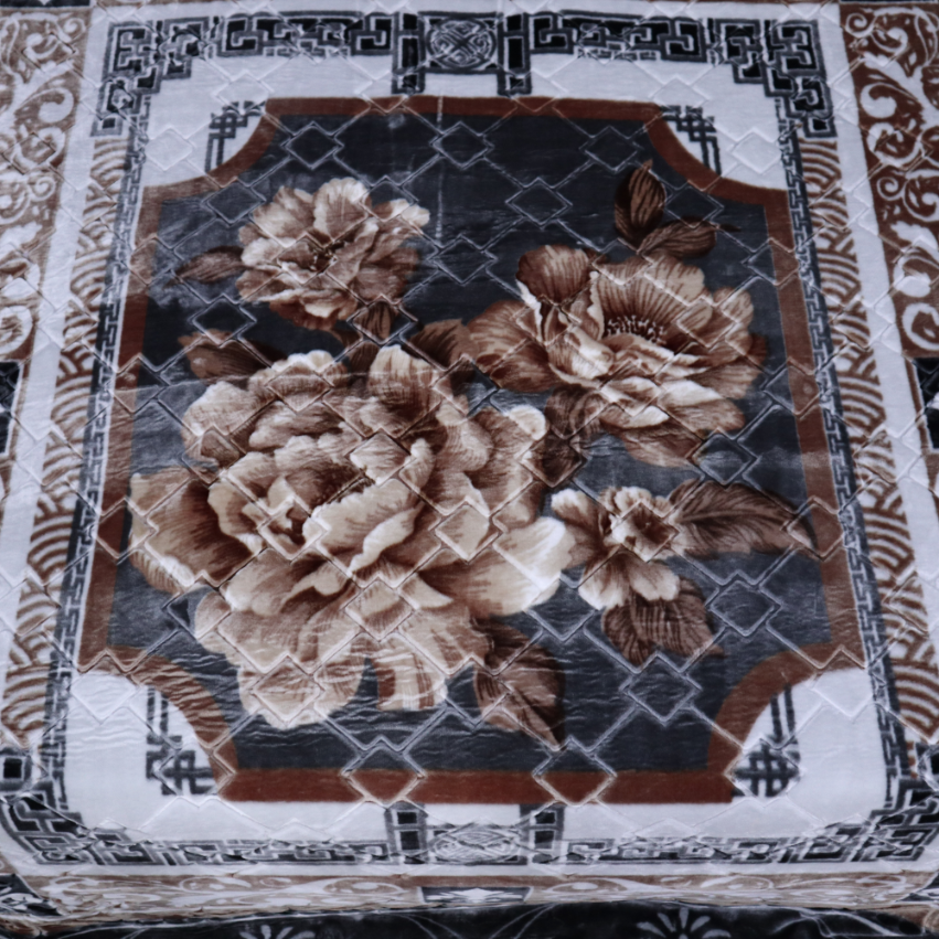 Moonlight Cloudy Bed Blanket - Silver Wave