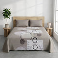 Loam 100% Cotton Printed Bedsheet (Double Bed) | Alba Collection