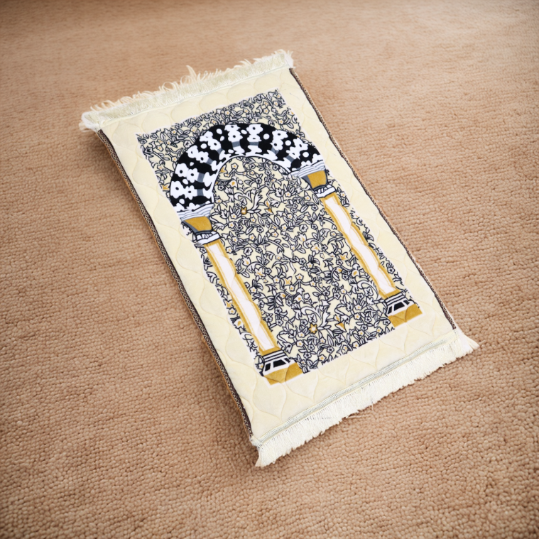 Kiswah Printed Prayer Mat-Barakah