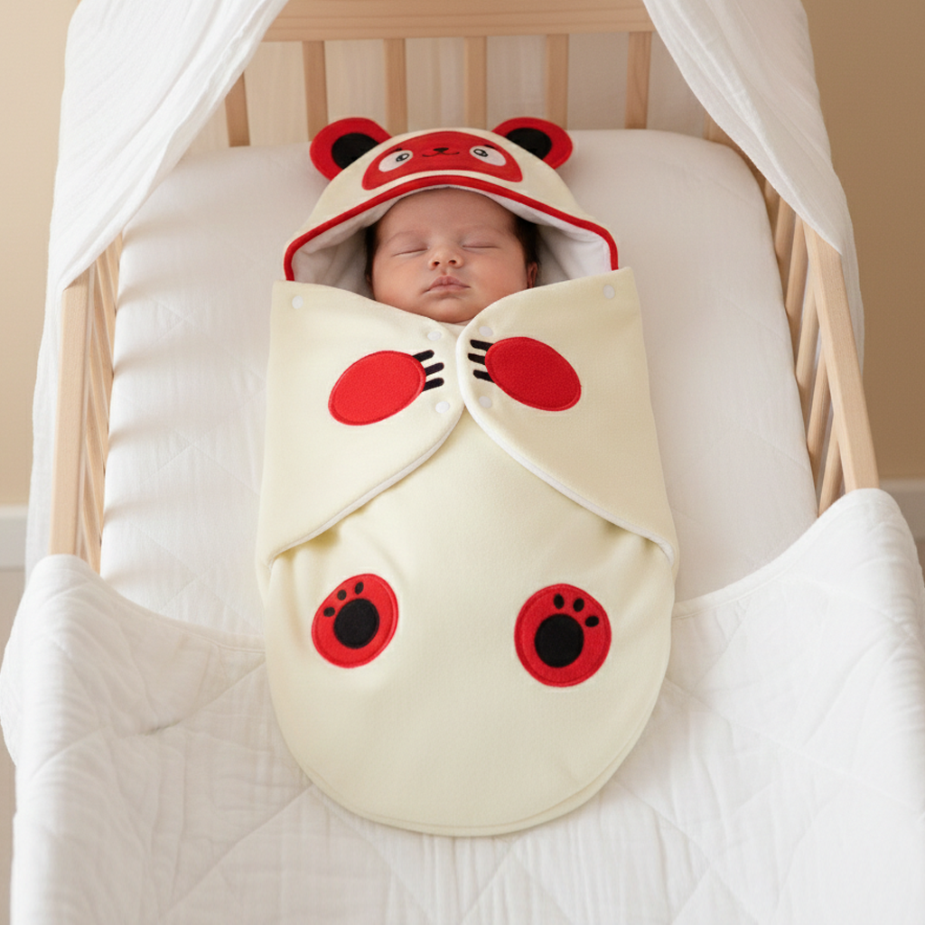 Baby Swaddle Sheet-Yellow