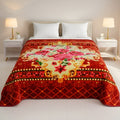 Wonder Flannel AC Blanket - Crimson