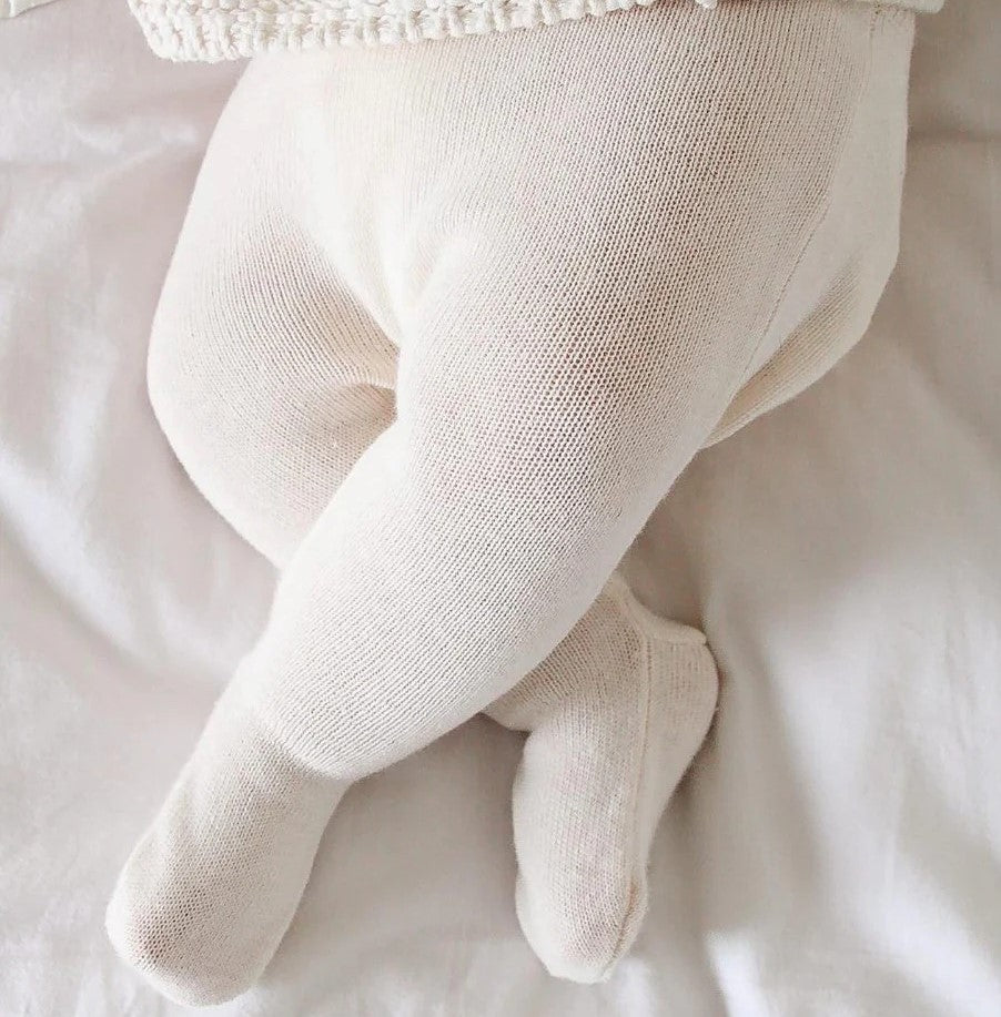 Leggings for Newborn Baby - White