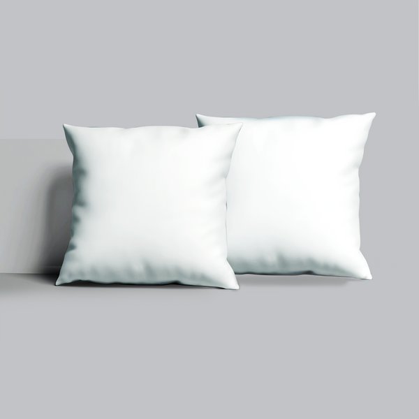 White Cushion Filling- Pair