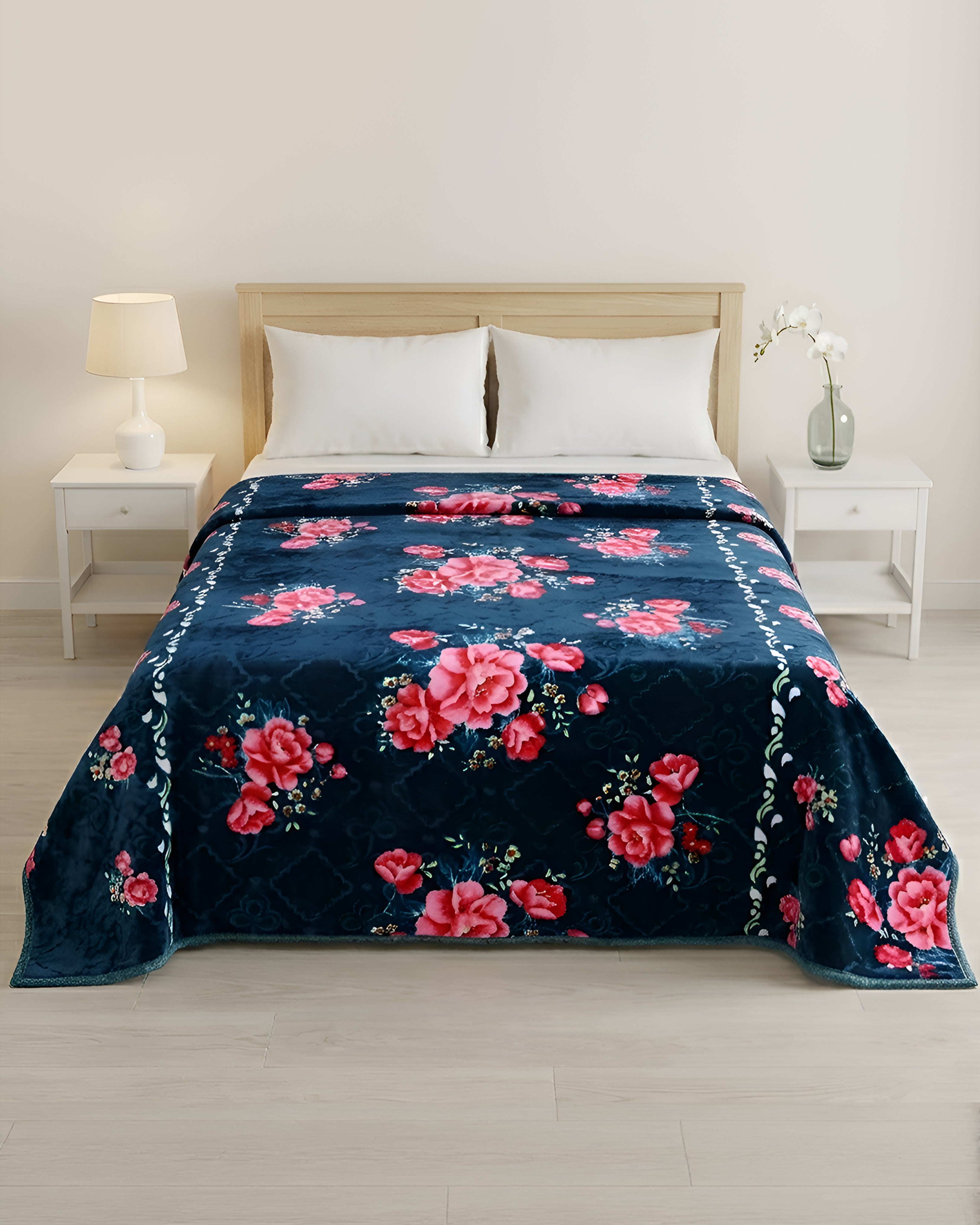 Wonder Flannel AC Blanket - Dark Cyan