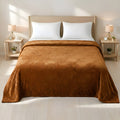Mansion AC Flannel Blanket - Golden