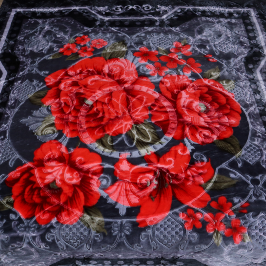 Super Duper Double Bed Blanket-Gray