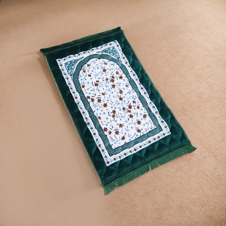 Kiswah Printed Prayer Mat-Mawazin