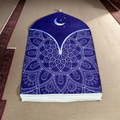 3D Janamaz Prayer Mat-Purple