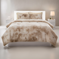 House of Velour 6-Piece Bed in a Bag- Beige
