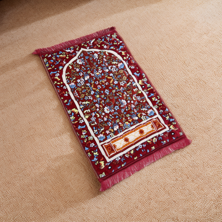 Kiswah Printed Prayer Mat-Fawz