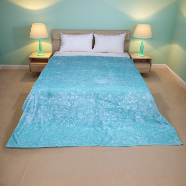 Moonlight King Bed Blanket - Mint