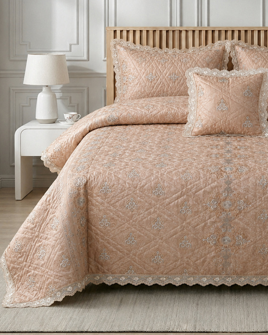 Kastoor Bed Set 4 Pieces-Noor