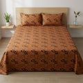 Bed Sheet Fantasy King Bed- Ochre
