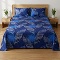 Bed Sheet Fantasy King Bed- Peacock