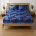 Fantasy Fitted Bed Sheet - Peacock
