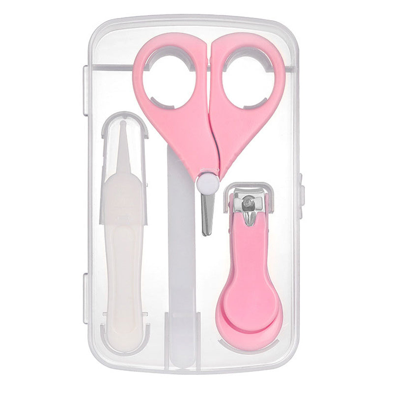 4 in 1 Nail Clipper Set For Baby - Pink