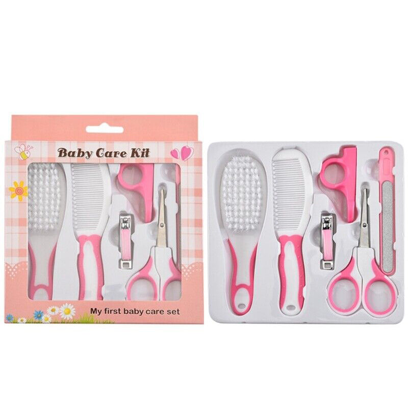 6 pcs Nail Clipper Set For Baby - Pink