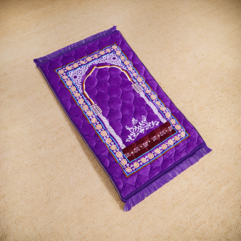 Kiswah Printed Prayer Mat-Rafee