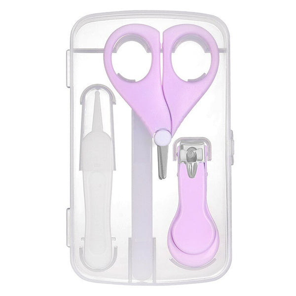4 in 1 Nail Clipper Set For Baby - Purple