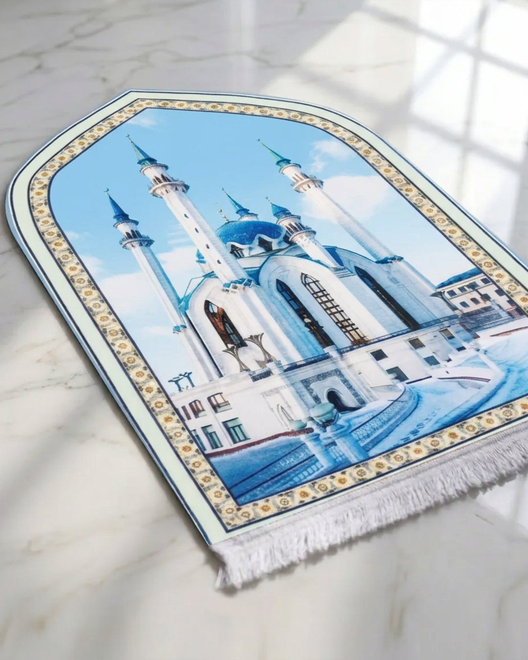 3D Janamaz Prayer Mat- Zarqaa