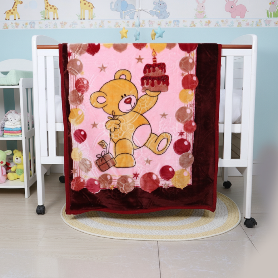 Royal Double Decker Baby Blanket- TeddyWrap