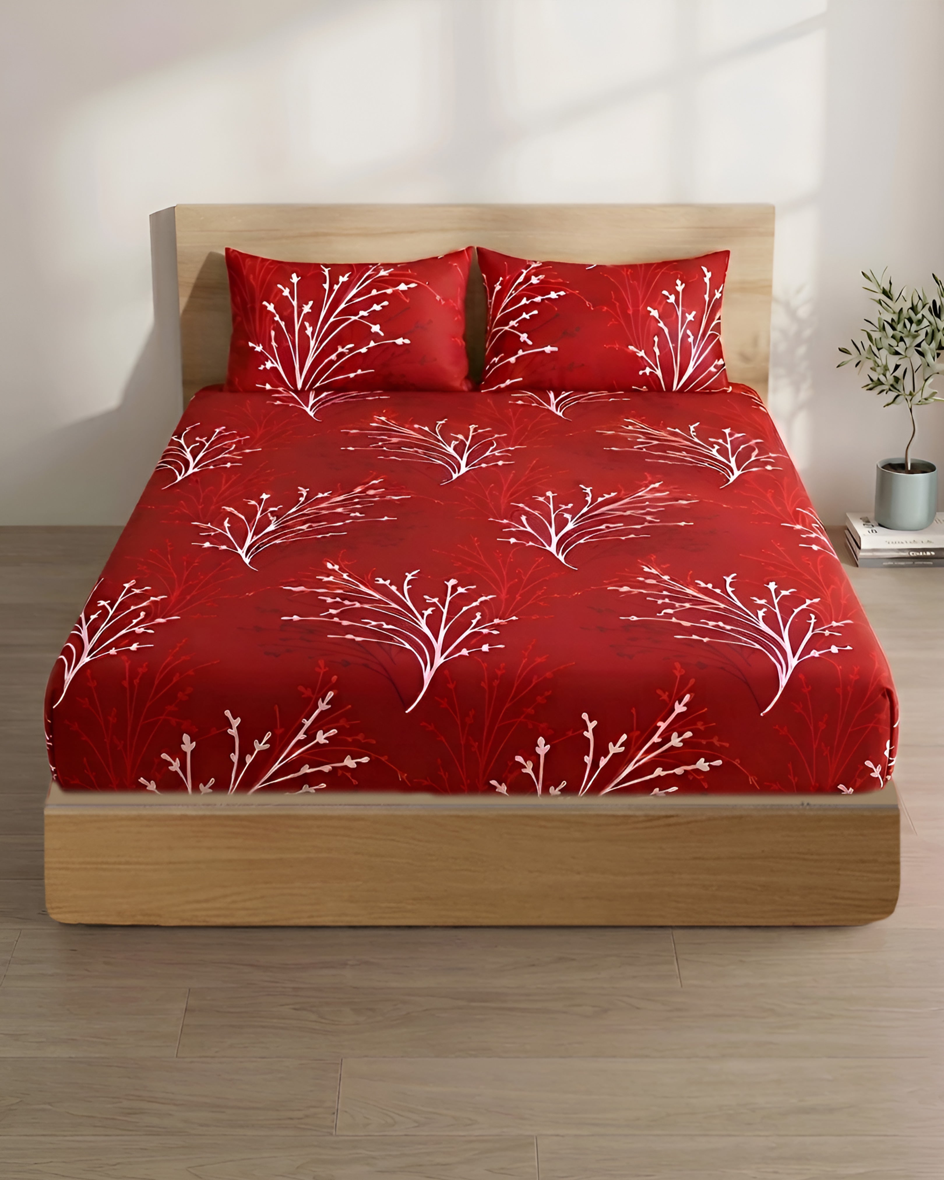Fantasy Fitted Bed Sheet - Redfrost