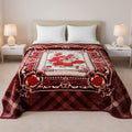 Wonder Flannel AC Blanket - Rosewood