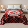Wonder Flannel AC Blanket - Rosewood