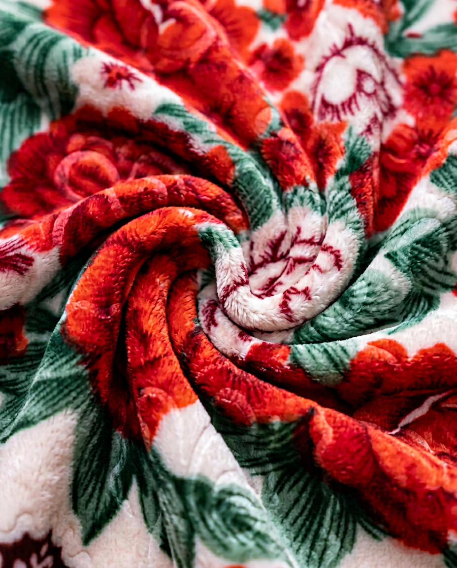 Wonder Flannel AC Blanket - Rosewood