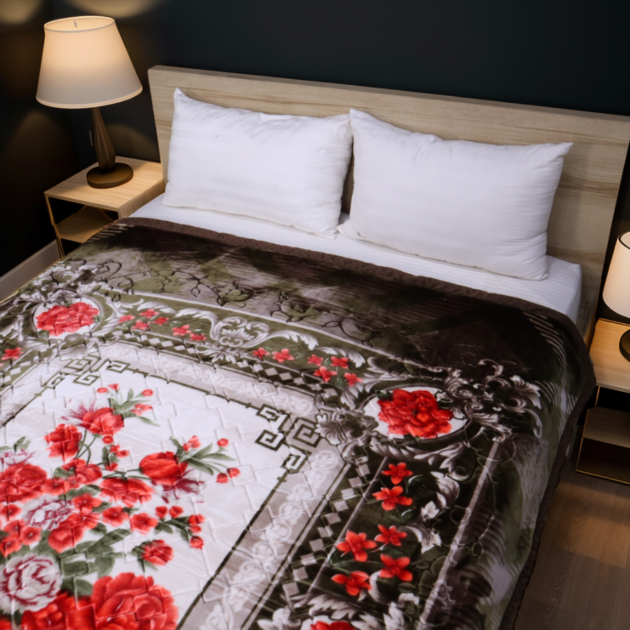 Moonlight Cloudy Bed Blanket - Cocoa Garden