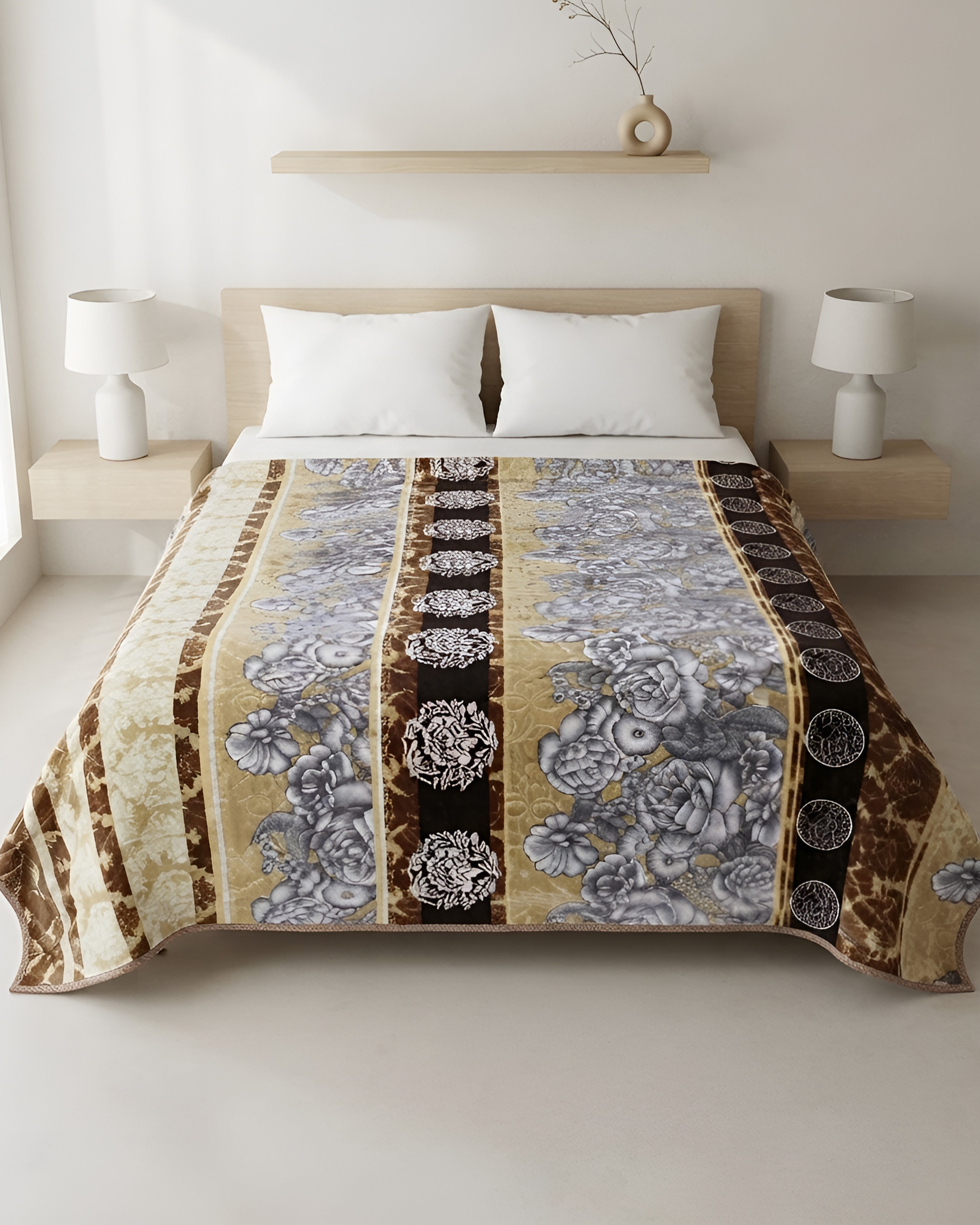 Wonder Flannel AC Blanket - Smoke