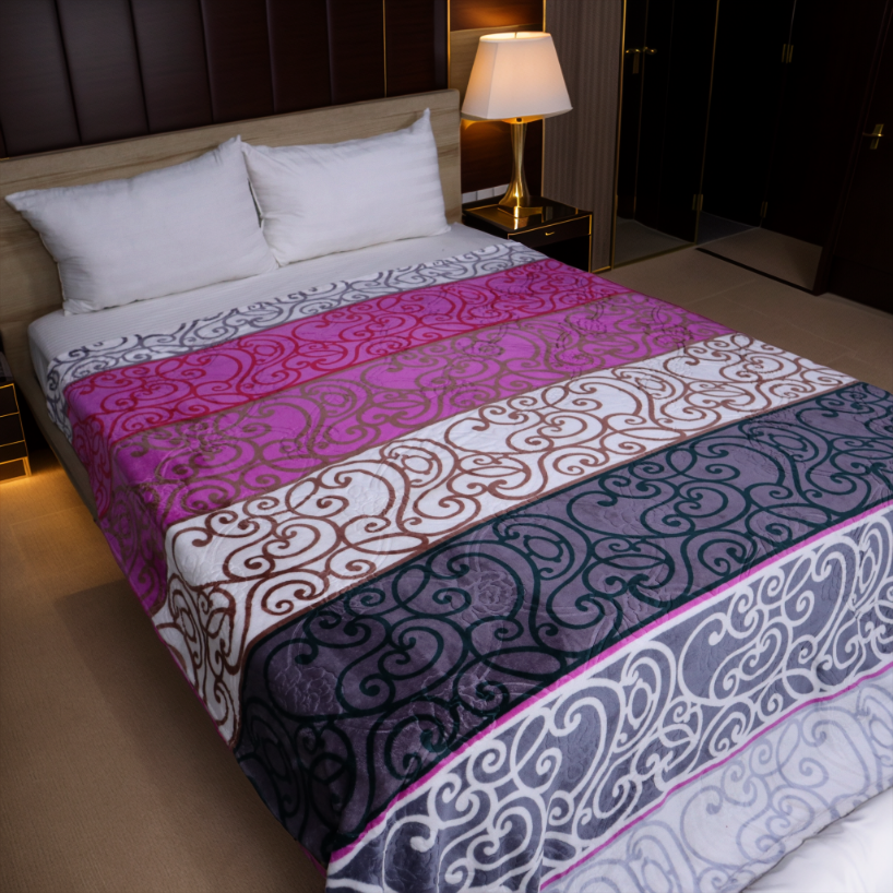 Supremo Flannel AC Blanket - Tulip