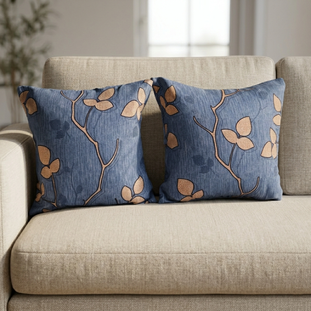 Printed Filled Cushions-Violet Hour