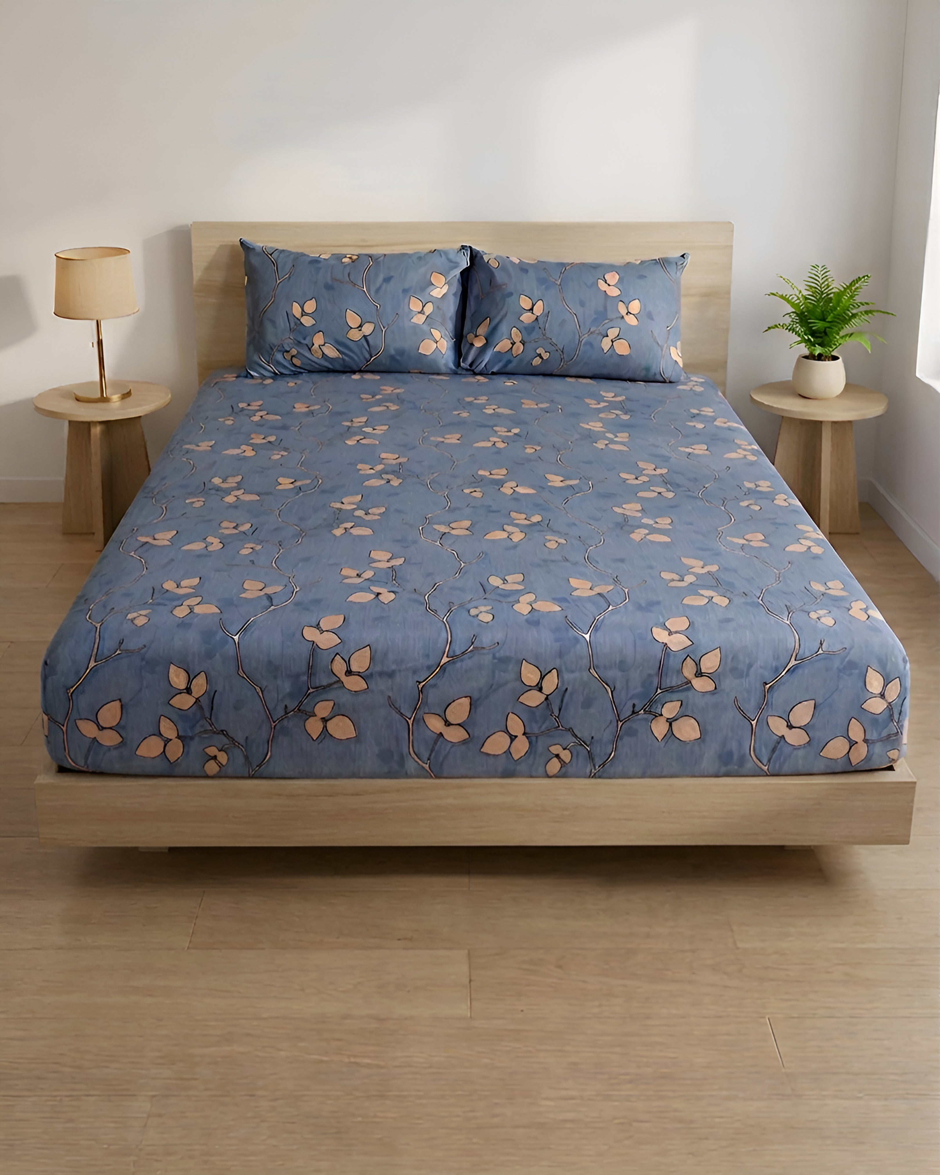 Fantasy Fitted Bed Sheet - Violet Hour
