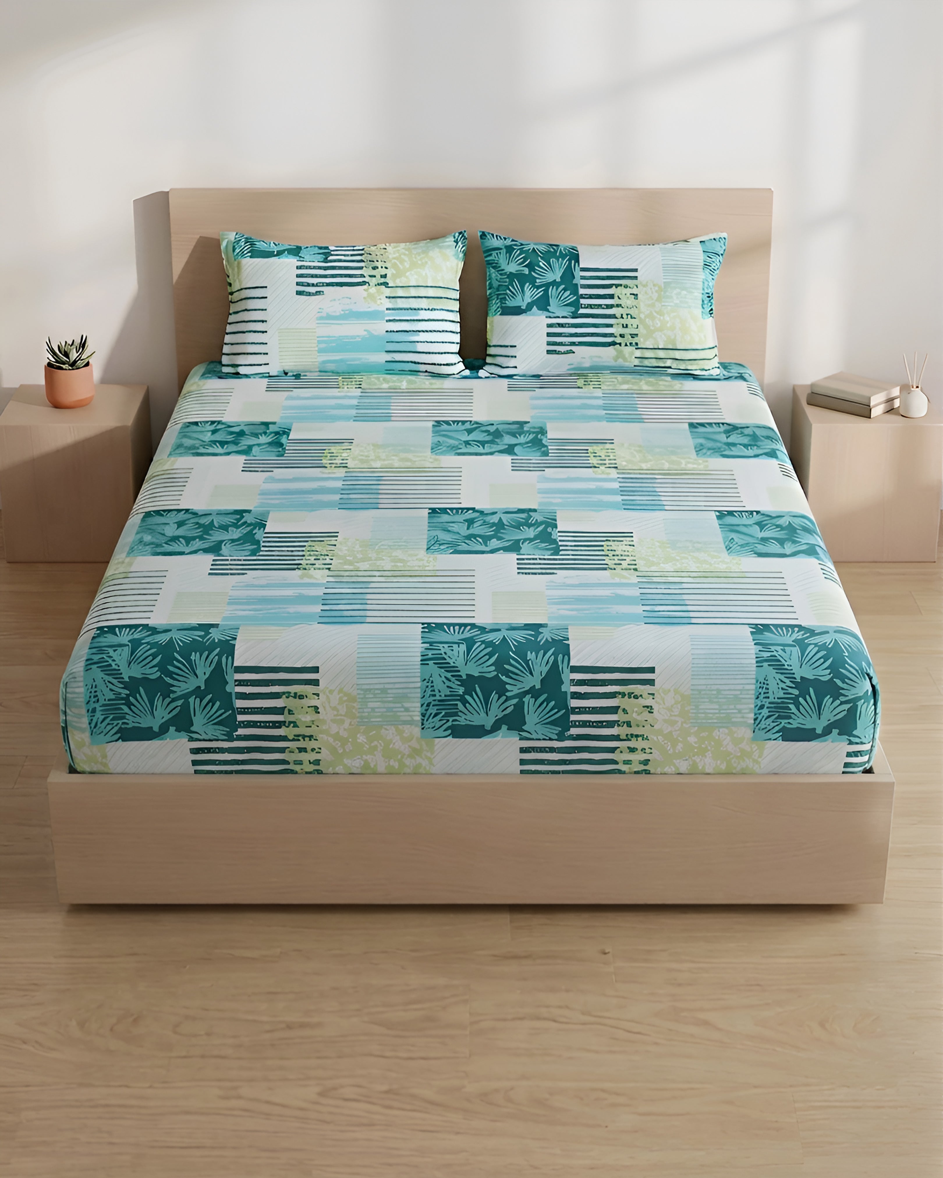 Fantasy Fitted Bed Sheet - Wave