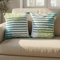 Printed Filled Cushions-Wave