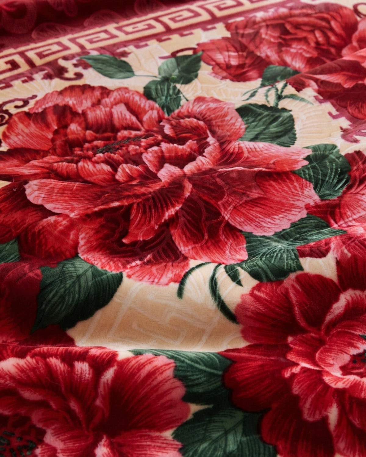 Purist Korea 5KG 2-Ply Double Bed Blanket - Red Rose