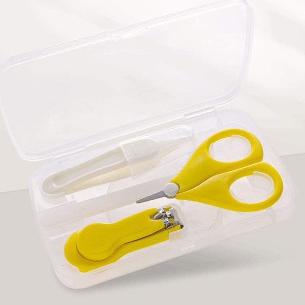 4 in 1 Nail Clipper Set For Baby - Yellow