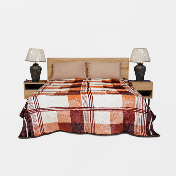 Wonder Bed Throw Flannel Blanket - Cube Shape