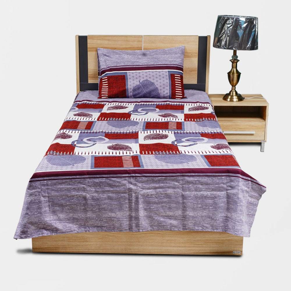 Bed Sheets Fantasy Single Bed - Grey